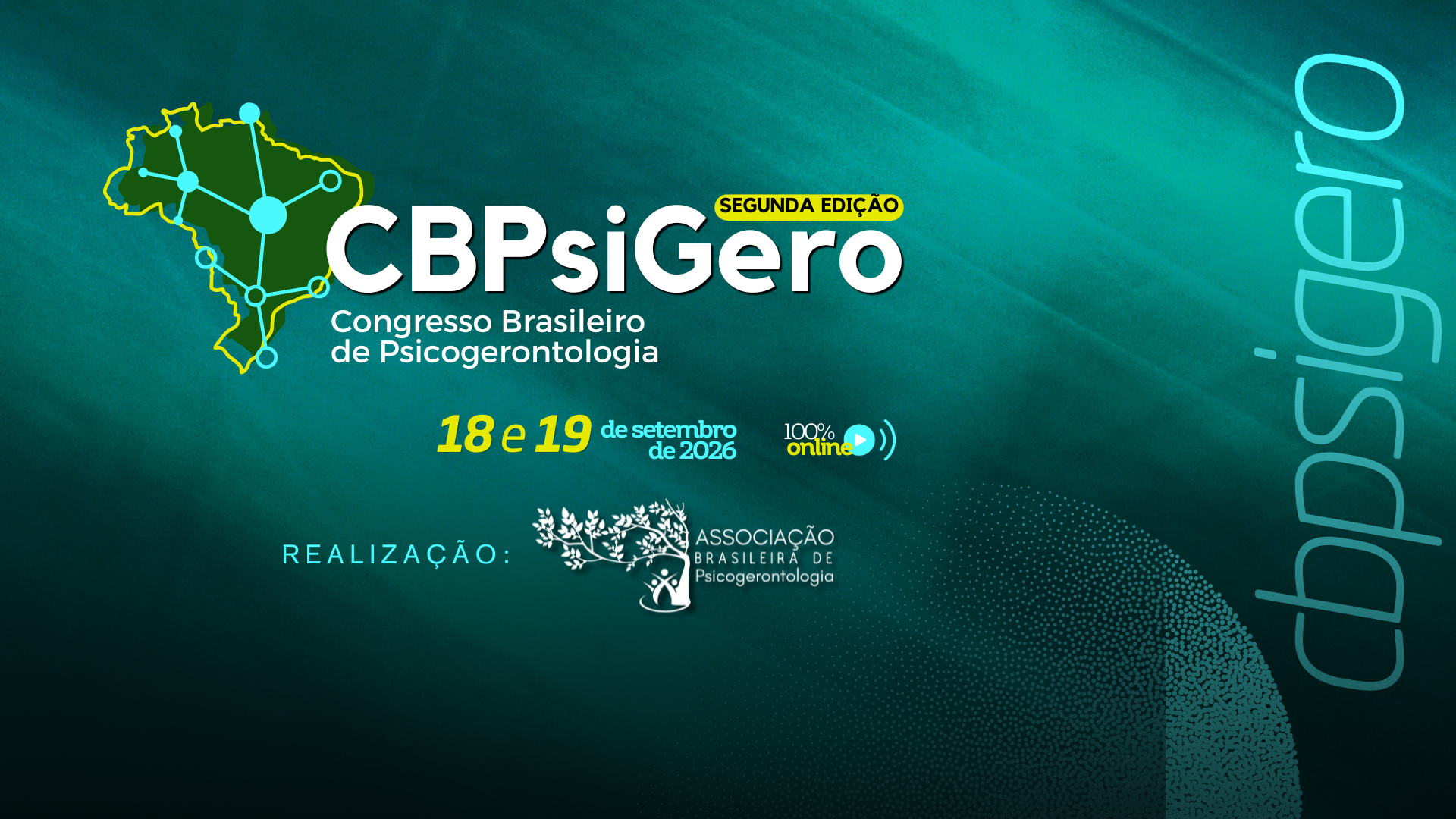 II Congresso Brasileiro de Psicogerontologia — 18 e 19 de setembro de 2026, 100% online