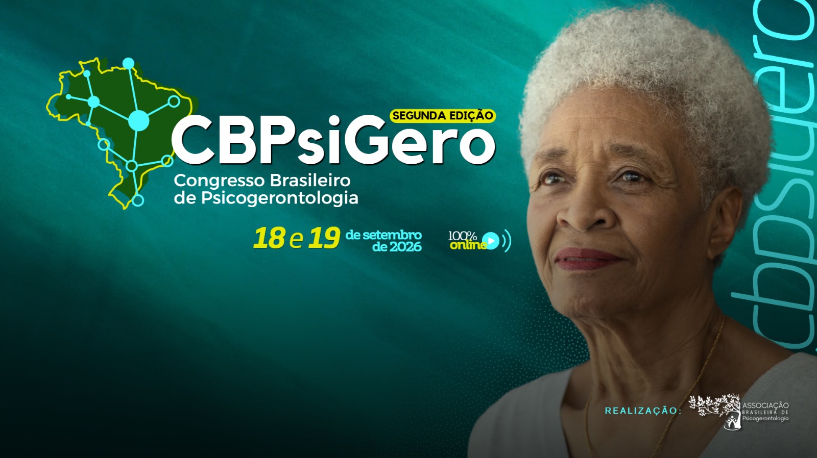 II Congresso Brasileiro de Psicogerontologia — 18 e 19 de setembro de 2026, 100% online